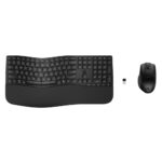 HP 685 Comfort Dual-Mode Wireless Keyboard and Mouse Combo Black Full-size 4000 DPI Silent Keys