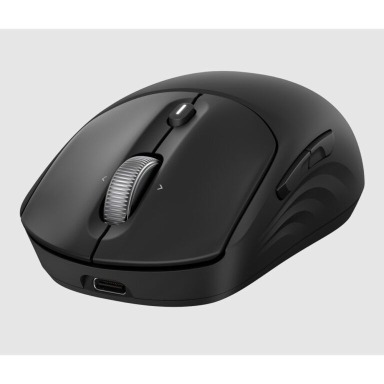 HP 705 Rechargeable Wireless Mouse 6000 DPI 8 Buttons 7 Programmable Silent Click Bluetooth 5.2 Black