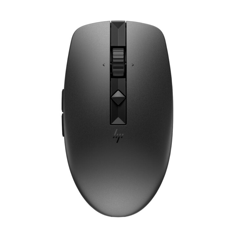 HP 715 Rechargeable Multi-Device Mouse Wireless Bluetooth 5.3 3000 DPI Black