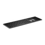 HP 975 Dual-Mode Wireless Keyboard Full-size Scissor Switch Bluetooth RF Rechargeable Backlit Black