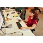 HP Business Slim v2 Smartcard Keyboard Wired Full-size Low-profile Optical Switches Black