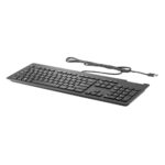 HP Business Slim v2 Smartcard Keyboard Wired Full-size Low-profile Optical Switches Black