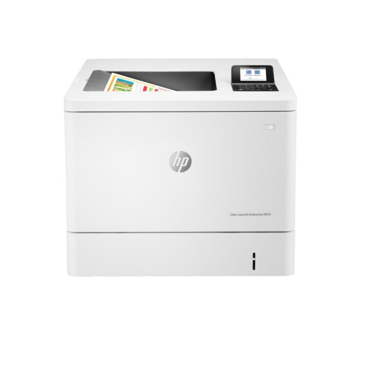 HP Color LaserJet Enterprise M554dn Colour Laser Printer Auto Duplex Ethernet Secure Printing 33 ppm 1200 DPI