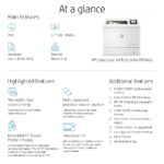 HP Color LaserJet Enterprise M554dn Colour Laser Printer Auto Duplex Ethernet Secure Printing 33 ppm 1200 DPI