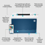 HP Color LaserJet Pro 4202dn Colour Laser Printer 33 ppm Ethernet Duplex