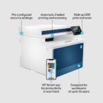 HP Color LaserJet Pro 4302fdn Color Laser Multifunction Printer, Ethernet, Duplex, Scan, Copy, Fax