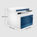 HP Color LaserJet Pro 4302fdn Color Laser Multifunction Printer, Ethernet, Duplex, Scan, Copy, Fax