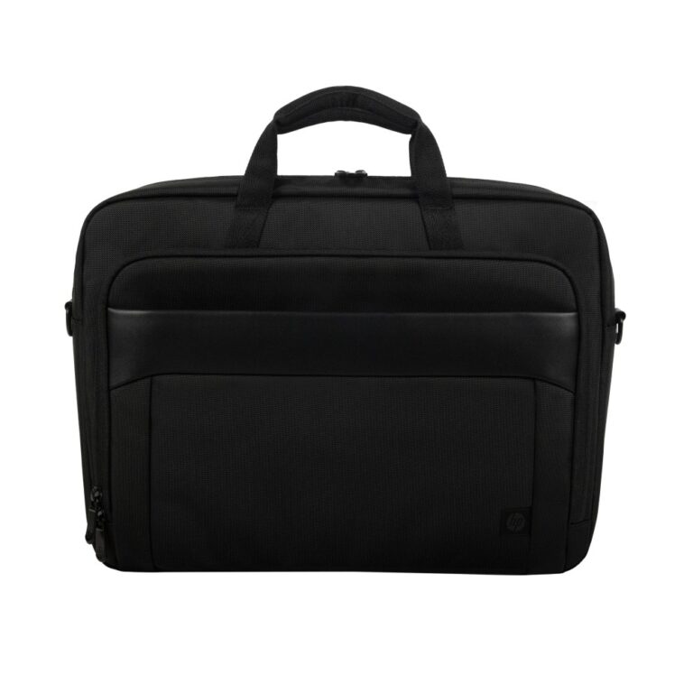 HP Commute 15-16-in Laptop Bag Water Resistant Trolley Retainer Strap Black