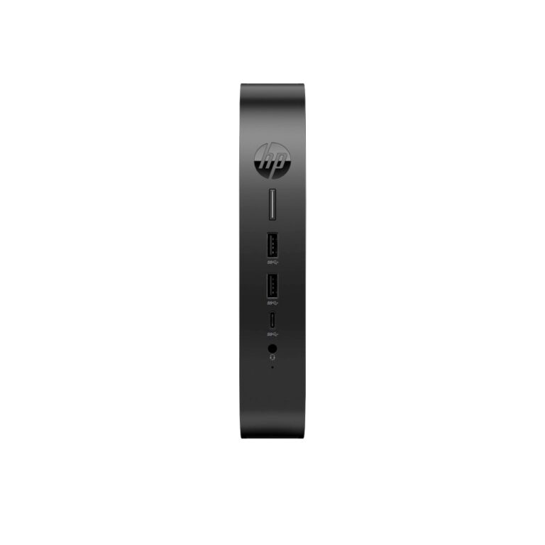 HP Elite t655 Thin Client AMD Ryzen Embedded R2314 4 Core 8 GB DDR4 32 GB eMMC ThinPro Black