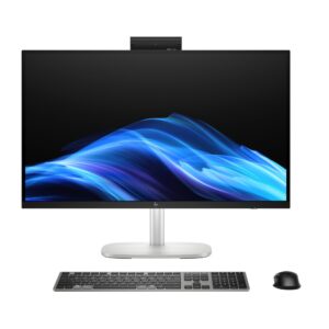 HP EliteStudio 8 All-in-One G1i 27" QHD IPS Desktop AI PC Intel Core Ultra 5 16GB DDR5 Wi-Fi 7 Windows 11 Pro Silver