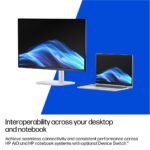 HP EliteStudio 8 All-in-One G1i 27" QHD IPS Desktop AI PC Intel Core Ultra 5 16GB DDR5 Wi-Fi 7 Windows 11 Pro Silver
