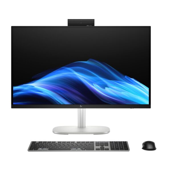 HP EliteStudio 8 All-in-One G1i 27" QHD IPS Desktop AI PC Intel Core Ultra 5 16GB DDR5 Wi-Fi 7 Windows 11 Pro Silver