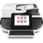 HP Flow 8500 fn2 Flatbed and ADF Scanner 600 x 600 DPI 100 ppm 150 Sheet Capacity Network USB Ethernet