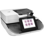 HP Flow 8500 fn2 Flatbed and ADF Scanner 600 x 600 DPI 100 ppm 150 Sheet Capacity Network USB Ethernet