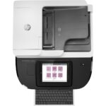 HP Flow 8500 fn2 Flatbed and ADF Scanner 600 x 600 DPI 100 ppm 150 Sheet Capacity Network USB Ethernet