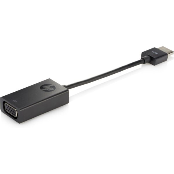 HP HDMI to VGA Adapter 0.045 m Black HDMI Male to VGA Female Connector for Notebooks