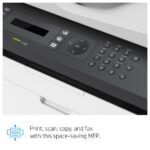 HP Laser MFP 137fnw Mono All-In-One Printer Print Scan Copy Fax Wi-Fi Ethernet
