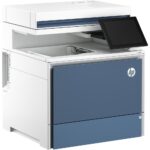 HP LaserJet Color Enterprise MFP 5800dn Colour Laser Multifunction Printer Scan Copy Ethernet USB 8 Touch Display White