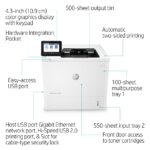 HP LaserJet Enterprise M611dn Mono Laser Printer Duplex Ethernet Wi-Fi Bluetooth USB 61 ppm 1200x1200 DPI