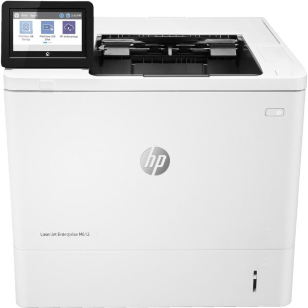 HP LaserJet Enterprise M612dn Mono Laser Printer Wi-Fi Ethernet USB Bluetooth Auto Duplex 71 ppm 1200 DPI