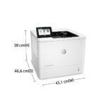 HP LaserJet Enterprise M612dn Mono Laser Printer Wi-Fi Ethernet USB Bluetooth Auto Duplex 71 ppm 1200 DPI