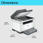 HP LaserJet MFP M234sdn Mono Laser Printer Print Scan Copy Ethernet USB Auto Duplex A4 29ppm Grey White
