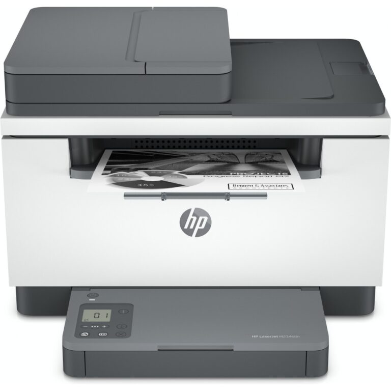 HP LaserJet MFP M234sdn Mono Laser Printer Print Scan Copy Ethernet USB Auto Duplex A4 29ppm Grey White
