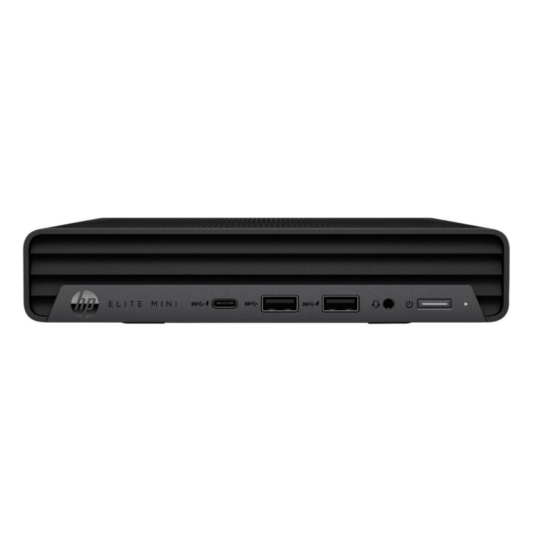 HP Mini IP Conference PC, Intel Core i7-13700T, 16GB DDR5, 256GB SSD, Windows 11 IoT, Wi-Fi 6E, Black