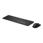 HP Multi-Device Dual-Mode Mouse and Keyboard Combo 495C Wireless 2.4GHz Bluetooth Full-size Silent Keys Black