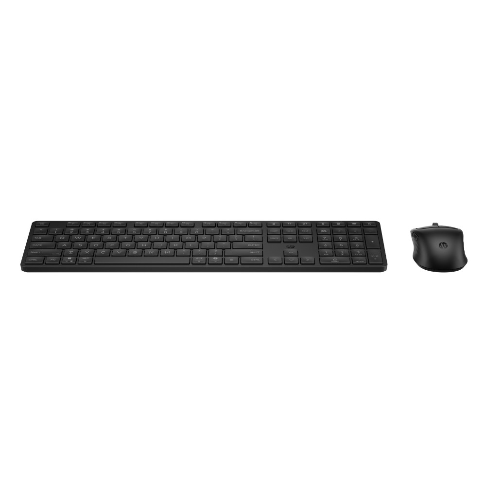 HP Multi-Device Dual-Mode Mouse and Keyboard Combo 495C Wireless 2.4GHz Bluetooth Full-size Silent Keys Black HP Multi-Device Dual-Mode Mouse and Keyboard Combo 495C Wireless 2.4GHz Bluetooth Full-size Silent Keys Black