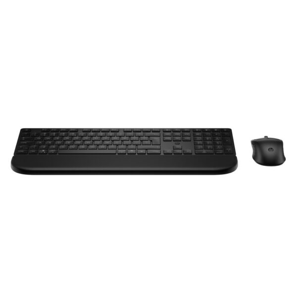 HP Multi-Device Dual-Mode Mouse and Keyboard Combo Wireless Full-size Silent Keys Palm Rest 1200 DPI Black