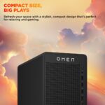 HP OMEN 16L PC AMD Ryzen 7 8700F 16GB DDR5 1TB NVMe SSD AMD Radeon RX 9060 XT 16GB Windows 11 Home Black