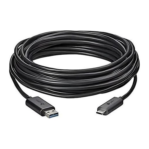 HP Poly Active Optical Cable USB A to USB C 25m USB 3.2 Gen 1 Black