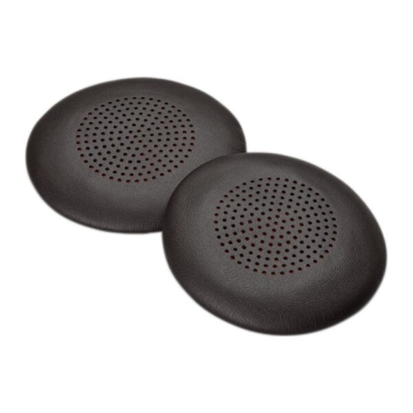 HP Poly Blackwire 5000 Leatherette Ear Cushions Black 2 Pack For Blackwire 3200 3300 5200 700 7200 8200 Series