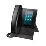 HP Poly CCX 400 Business IP Phone with 5" Touchscreen, 24 Lines, PoE, Gigabit Ethernet, Android 12, Black
