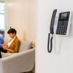 HP Poly Edge E100 IP Phone Black 2.8" Display Wired Handset Speakerphone Gigabit Ethernet