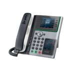 HP Poly Edge E450 IP Phone 3.5" Display 8 Lines Wi-Fi Gigabit Ethernet PoE Black