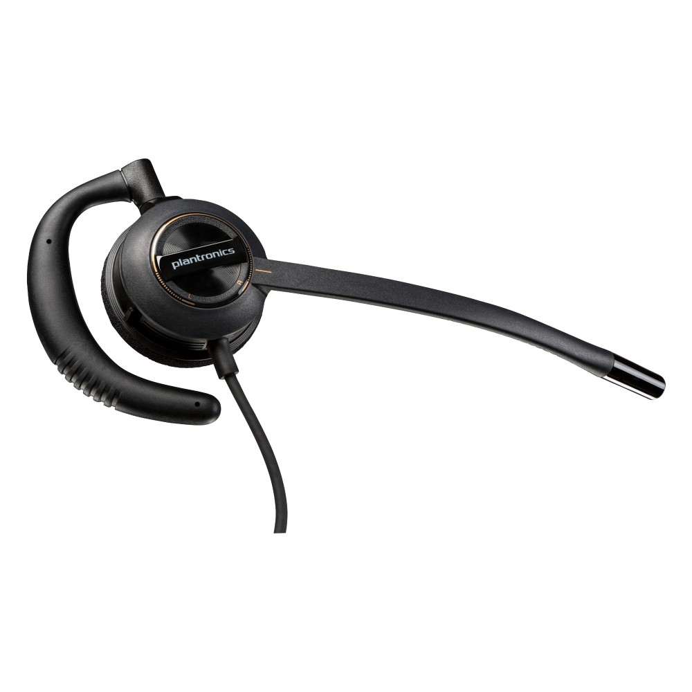 HP Poly EncorePro 530 Wired USB Headset with Quick Disconnect Monaural Boom Microphone Black HP Poly EncorePro 530 Wired USB Headset with Quick Disconnect Monaural Boom Microphone Black