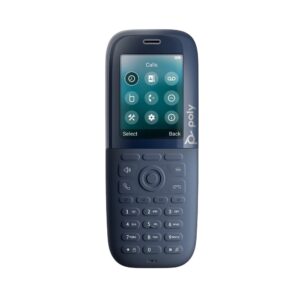 HP Poly Rove 30 DECT Phone Handset Wireless 2.4" Display 18h Talk Time Black