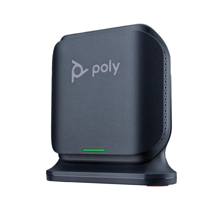 HP Poly Rove B2 Base Station DECT 1880-1900 MHz 20 Lines 50 m Range Black