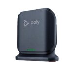 HP Poly Rove B4 DECT Base Station IP Phone 50m Range 20 Lines 1000 VoIP Accounts PoE Ethernet Black