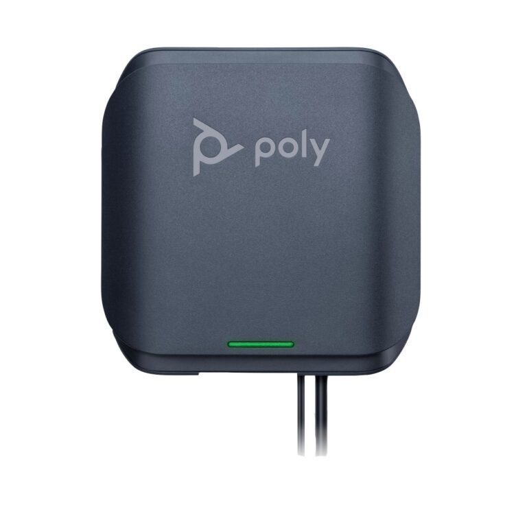 HP Poly Rove B4 DECT Base Station IP Phone 50m Range 20 Lines 1000 VoIP Accounts PoE Ethernet Black