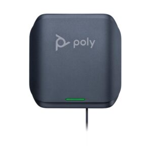HP Poly Rove R8 DECT Repeater Black 50 m Indoor Range with End-to-End Encryption