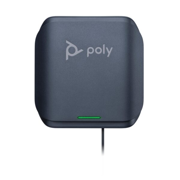 HP Poly Rove R8 DECT Repeater Black 50 m Indoor Range with End-to-End Encryption