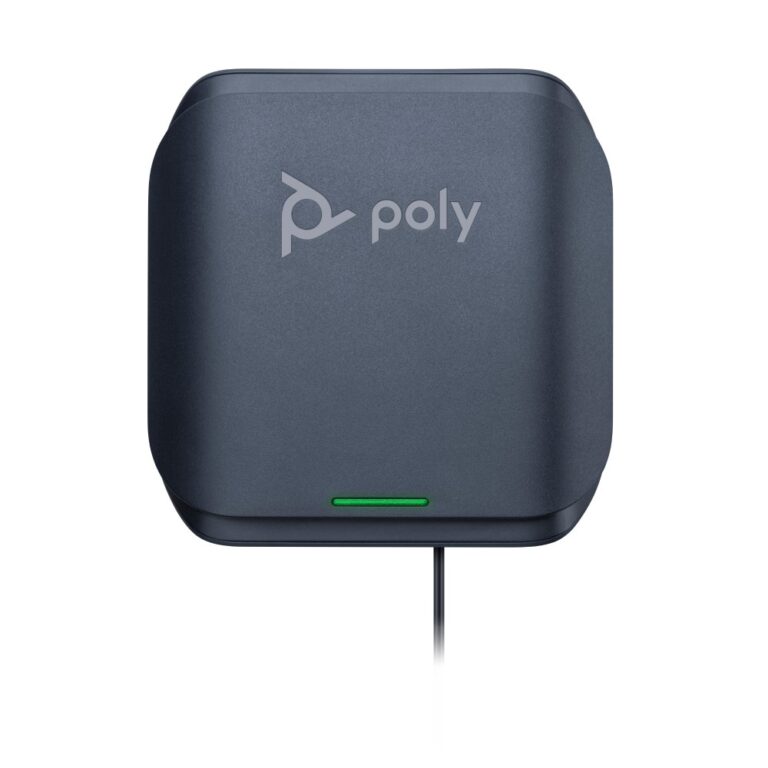 HP Poly Rove R8 DECT Repeater Black 50 m Indoor Range with End-to-End Encryption