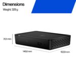 HP Poly Studio A2 Audio Bridge Black Compatible with Poly Studio G62 X72 V72 X52 V52 X32 Ethernet LAN