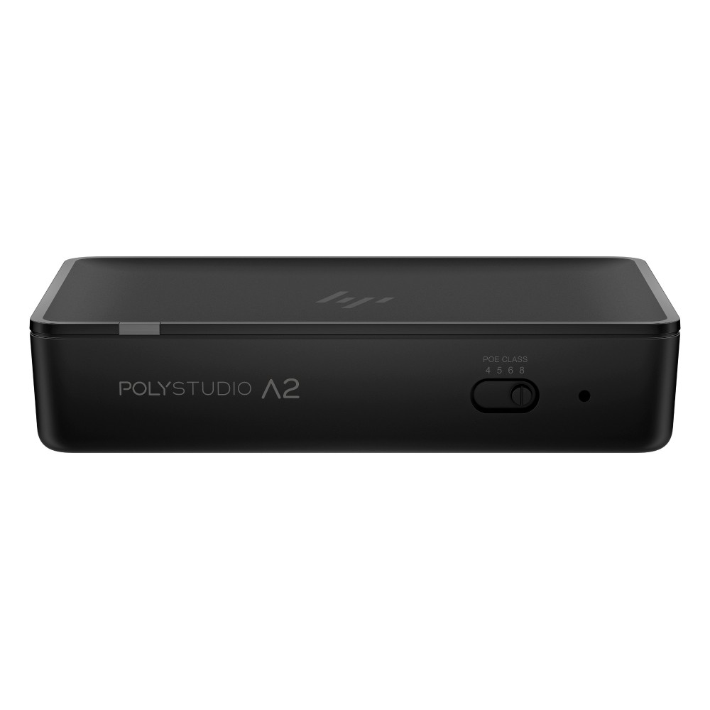 HP Poly Studio A2 Audio Bridge Black Compatible with Poly Studio G62 X72 V72 X52 V52 X32 Ethernet LAN HP Poly Studio A2 Audio Bridge Black Compatible with Poly Studio G62 X72 V72 X52 V52 X32 Ethernet LAN