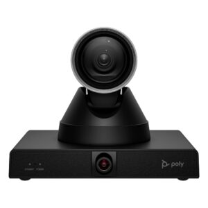 HP Poly Studio E60 Smart Camera 4K Ultra HD 12x Optical Zoom PTZ 60fps Ethernet PoE+ Black