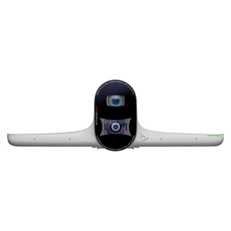 HP Poly Studio E70 Smart Camera 4K Ultra HD Dual Camera 7.3x Digital Zoom USB-C Ethernet White