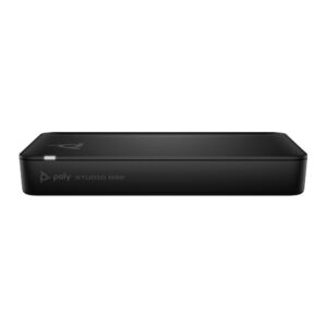 HP Poly Studio G62 Personal Video Conferencing System 4K Ultra HD 10 Person Bluetooth 5.1 Wi-Fi 6 Black